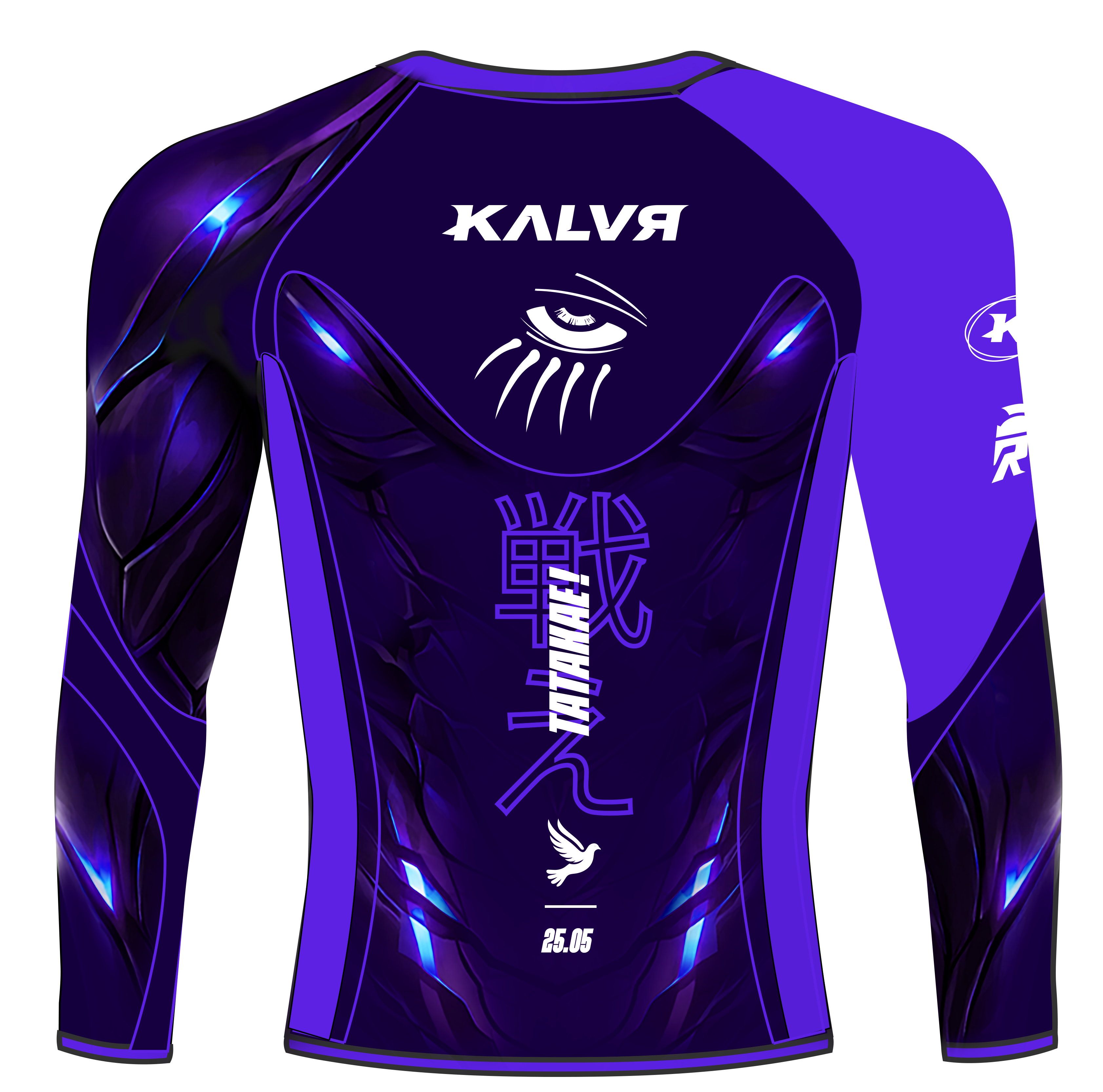 RASHGUARD TATAKAE COMPETITOR / PURPLE BELT HOMME
