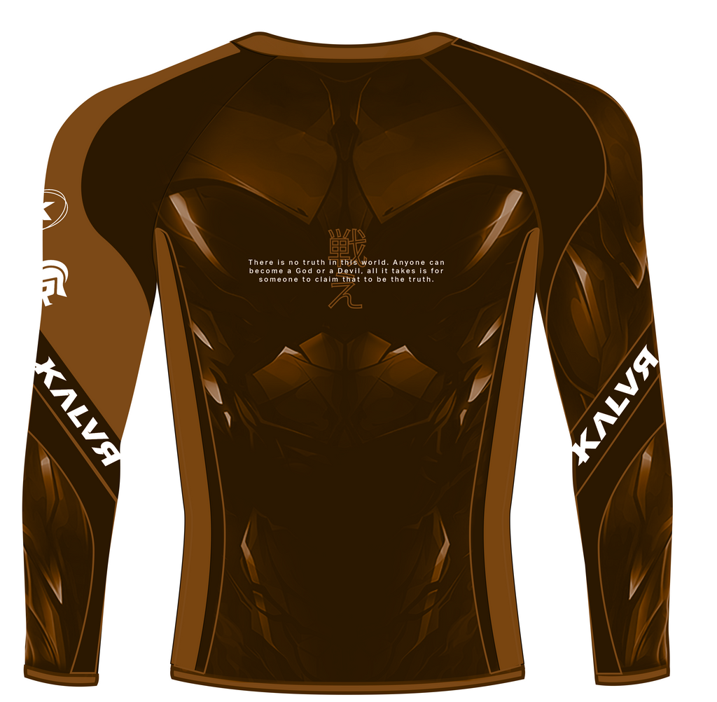 RASHGUARD TATAKAE COMPETITOR / BROWN BELT HOMME