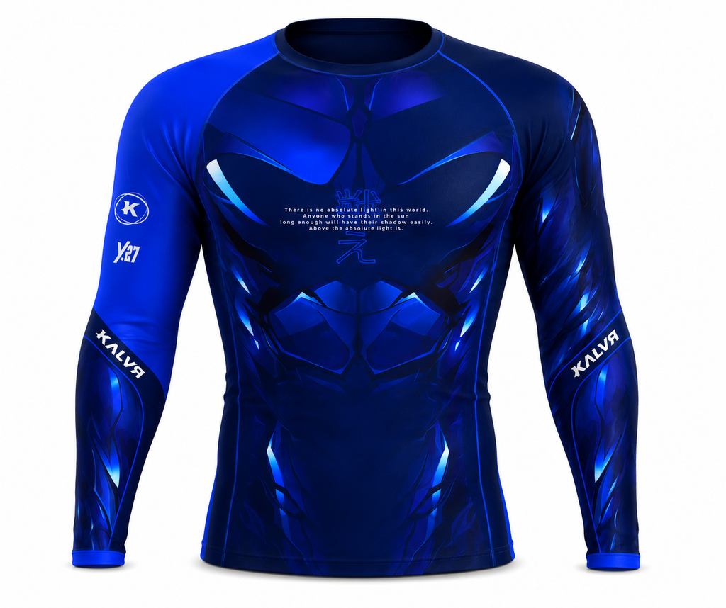 RASHGUARD TATAKAE COMPETITOR / BLUE BELT HOMME