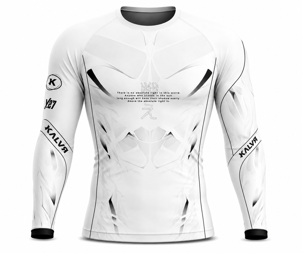 RASHGUARD TATAKAE COMPETITOR / WHITE BELT HOMME